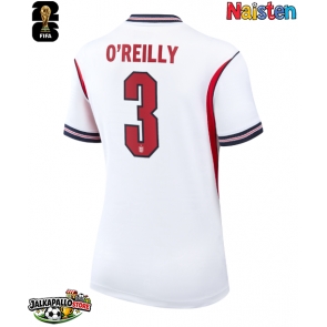 Englanti Nico O'Reilly #3 Kotipaita Naisten MM-kisat 2026 Lyhythihainen